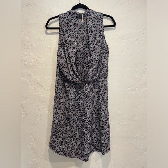 Rebecca Taylor Silk Cheetah Mini Dress - Picture 2 of 6